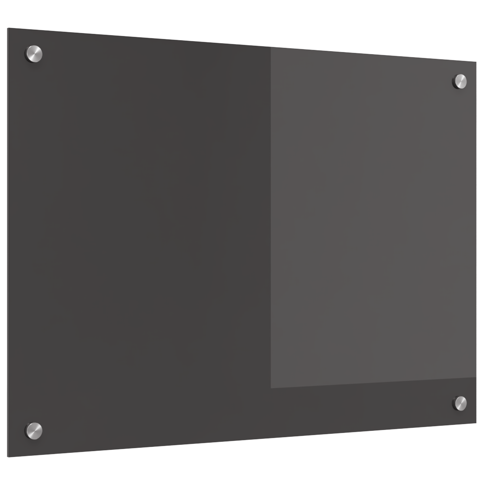 Contrablat bucatarie gri inchis 70x50x0.6 cm sticla securizata — imaginea 4