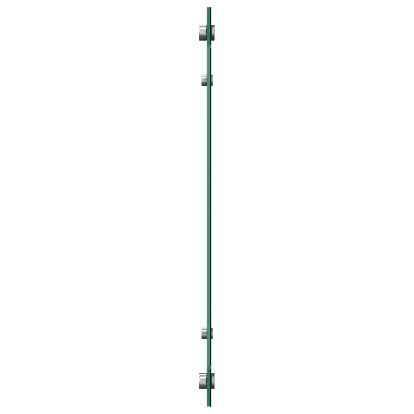 Contrablat bucatarie gri inchis 70x50x0.6 cm sticla securizata — imaginea 6