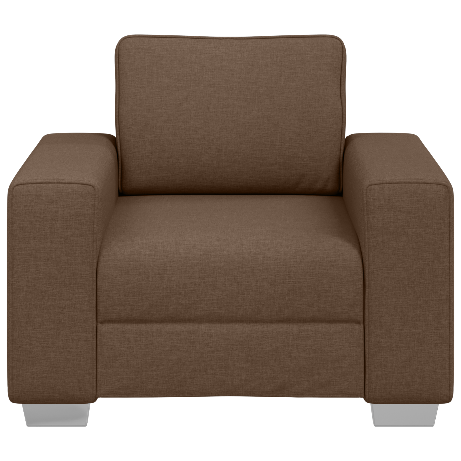 Fotoliu, maro, 59 cm, textil — imaginea 5