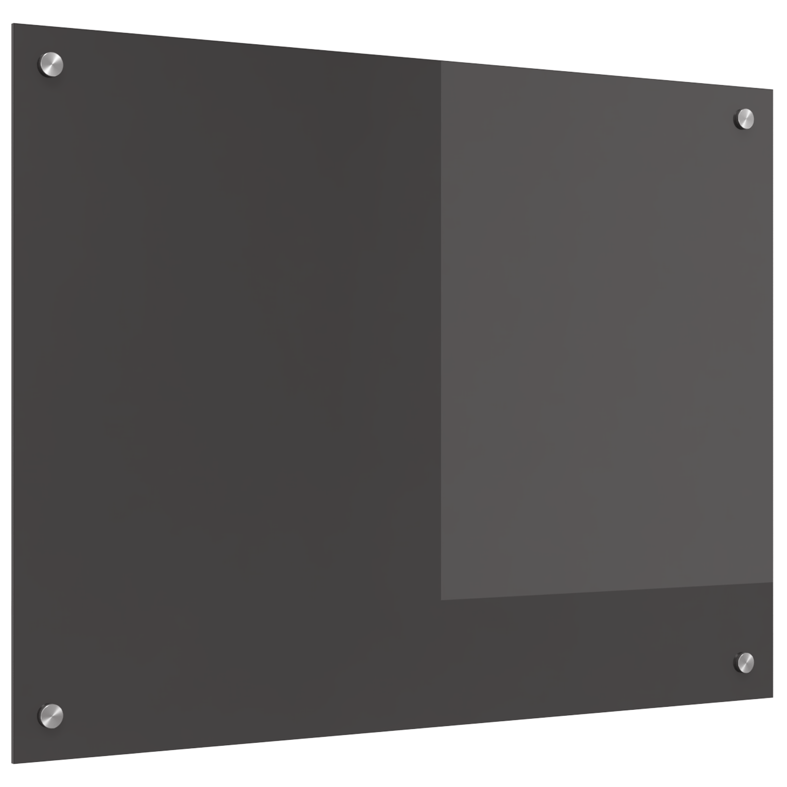 Contrablat bucatarie gri inchis 80x60x0.6 cm sticla securizata — imaginea 4