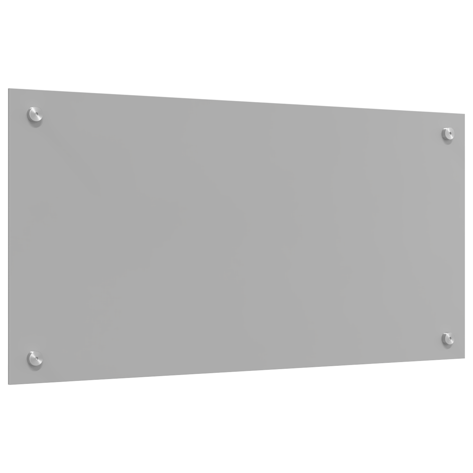 Contrablat bucatarie gri deschis 80x40x0.6 cm sticla securizata — imaginea 2