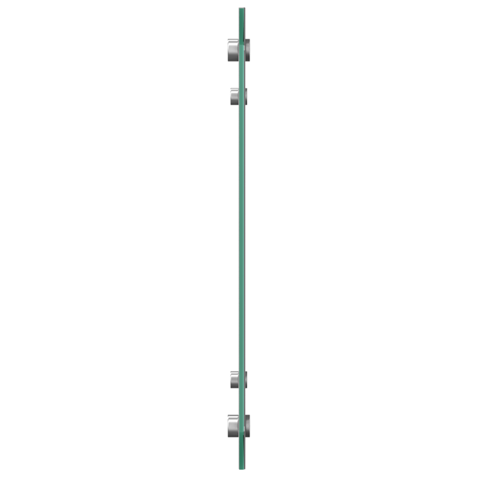 Contrablat bucatarie gri deschis 80x40x0.6 cm sticla securizata — imaginea 6