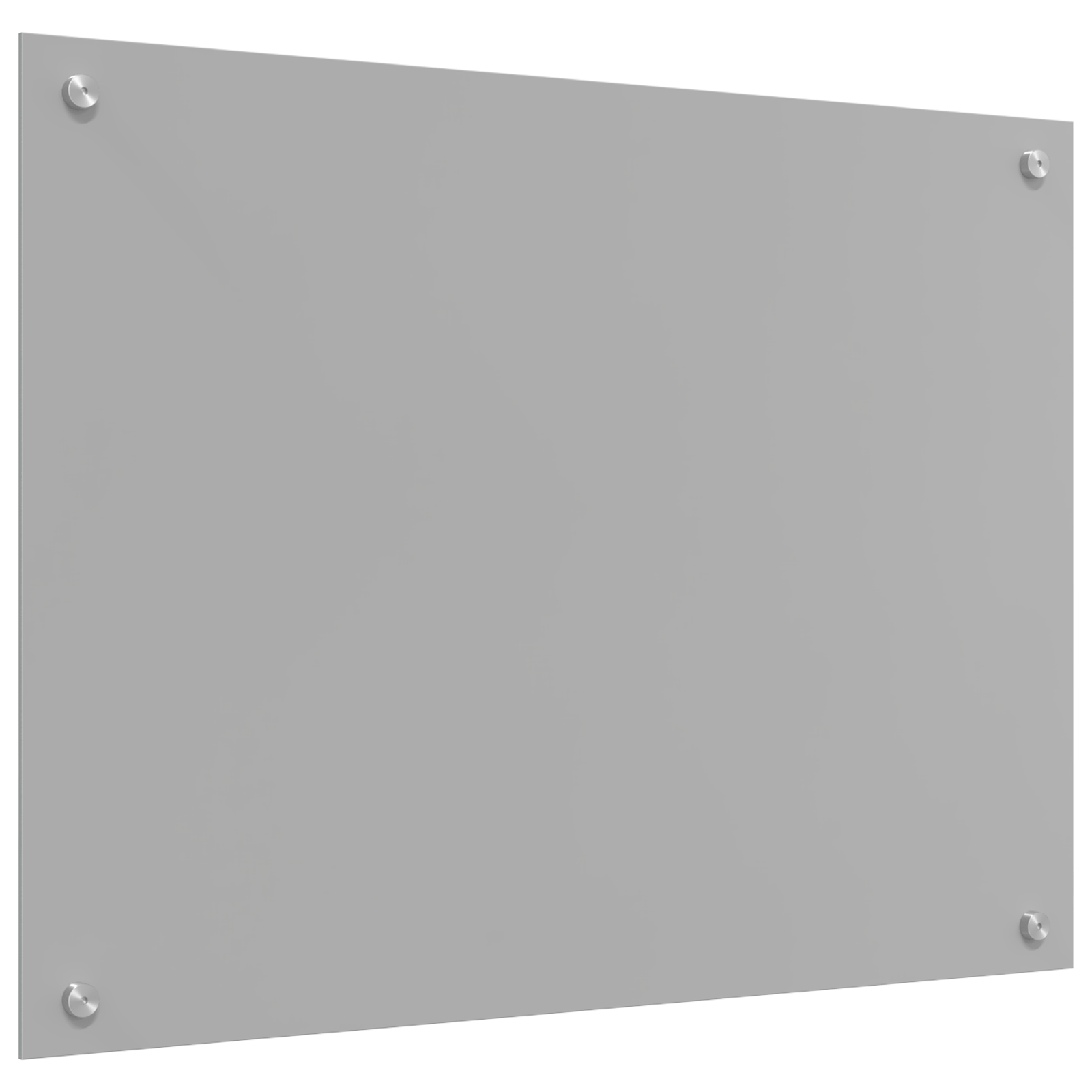Contrablat bucatarie gri deschis 80x60x0.6 cm sticla securizata — imaginea 2