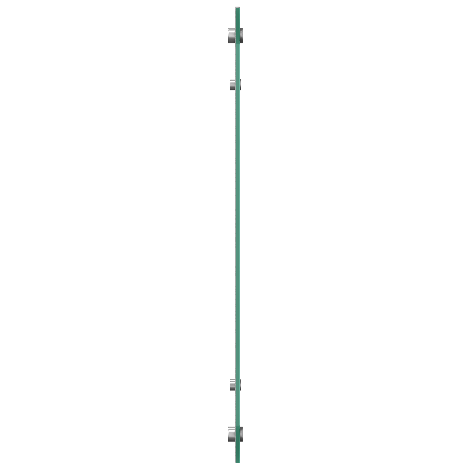 Contrablat bucatarie gri deschis 80x60x0.6 cm sticla securizata — imaginea 6