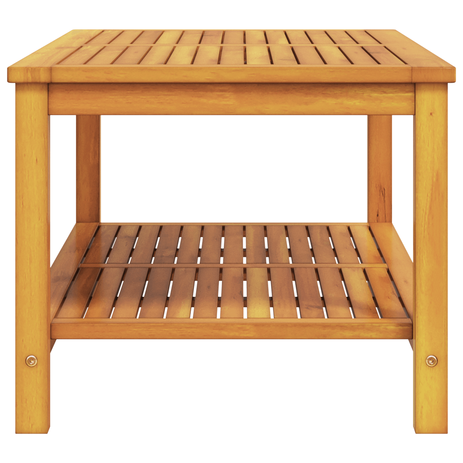 Masa de cafea 110x55x45 cm din lemn masiv de acacia — imaginea 5