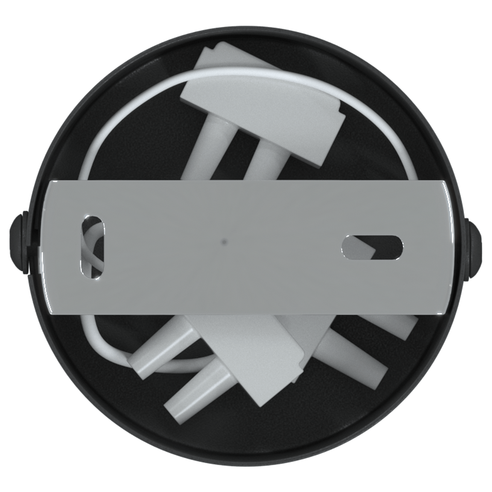 Reflector de Plafon 1 Cale Reglabil Negru GU10 — imaginea 7