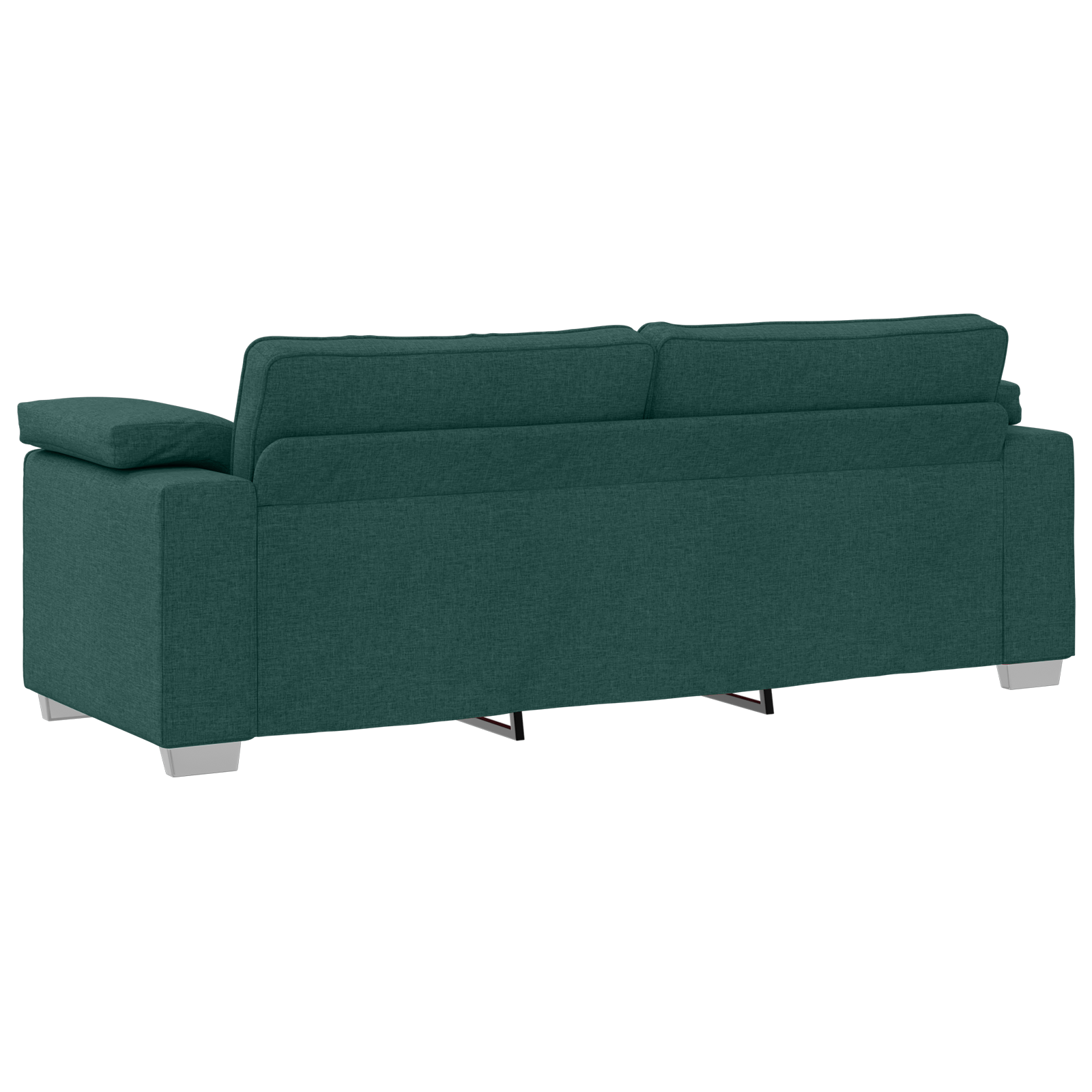 Canapea de 3 persoane, verde inchis, 178 cm, textil — imaginea 4