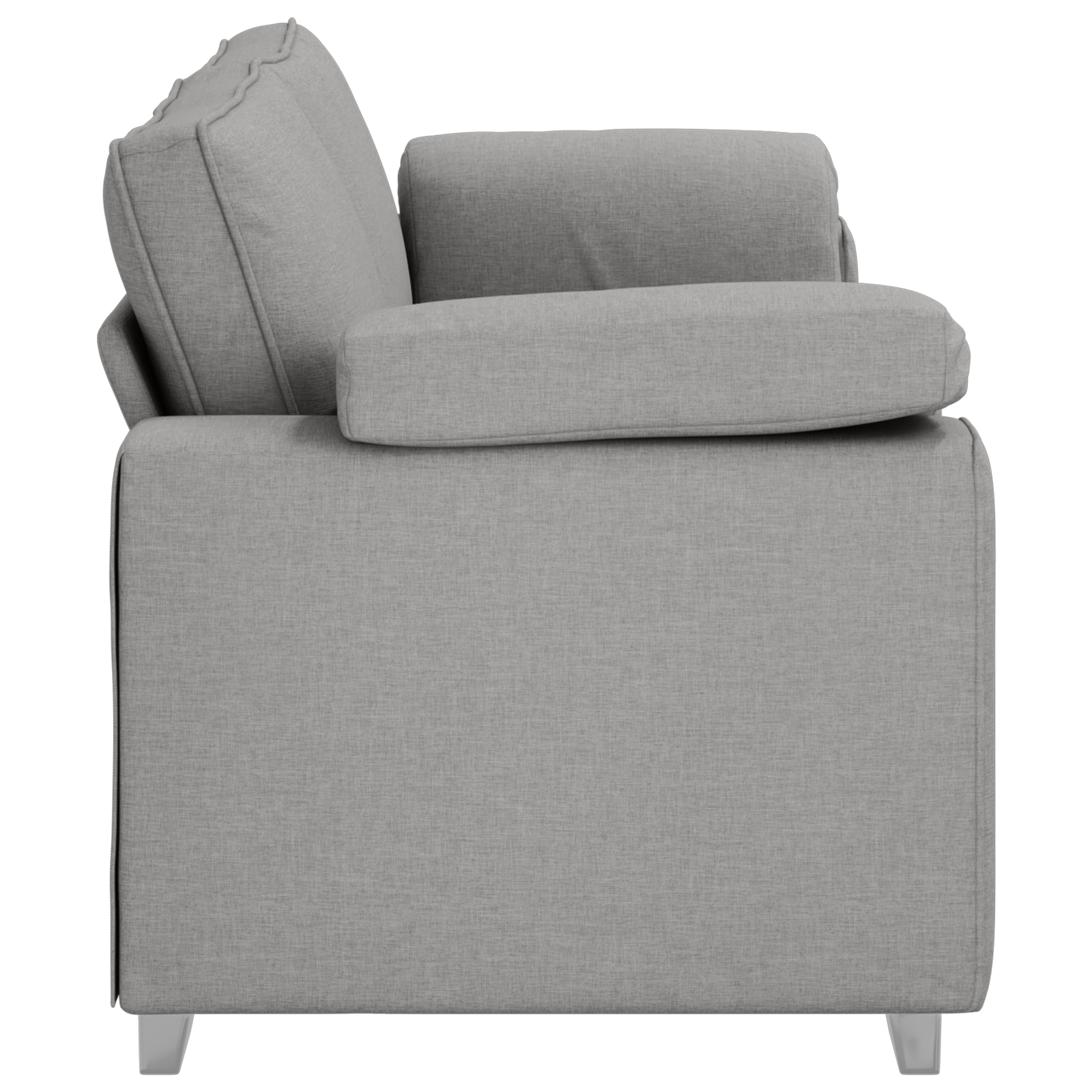 Canapea de 3 persoane, gri nor, 178 cm, textil — imaginea 5