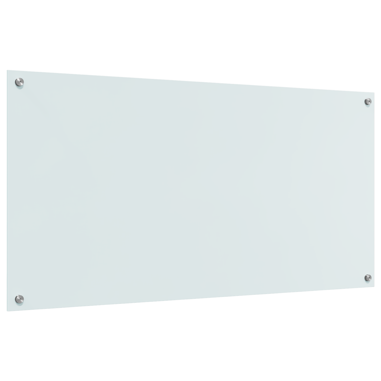 Contrablat bucatarie alb 120x60x0.6 cm sticla securizata — imaginea 2