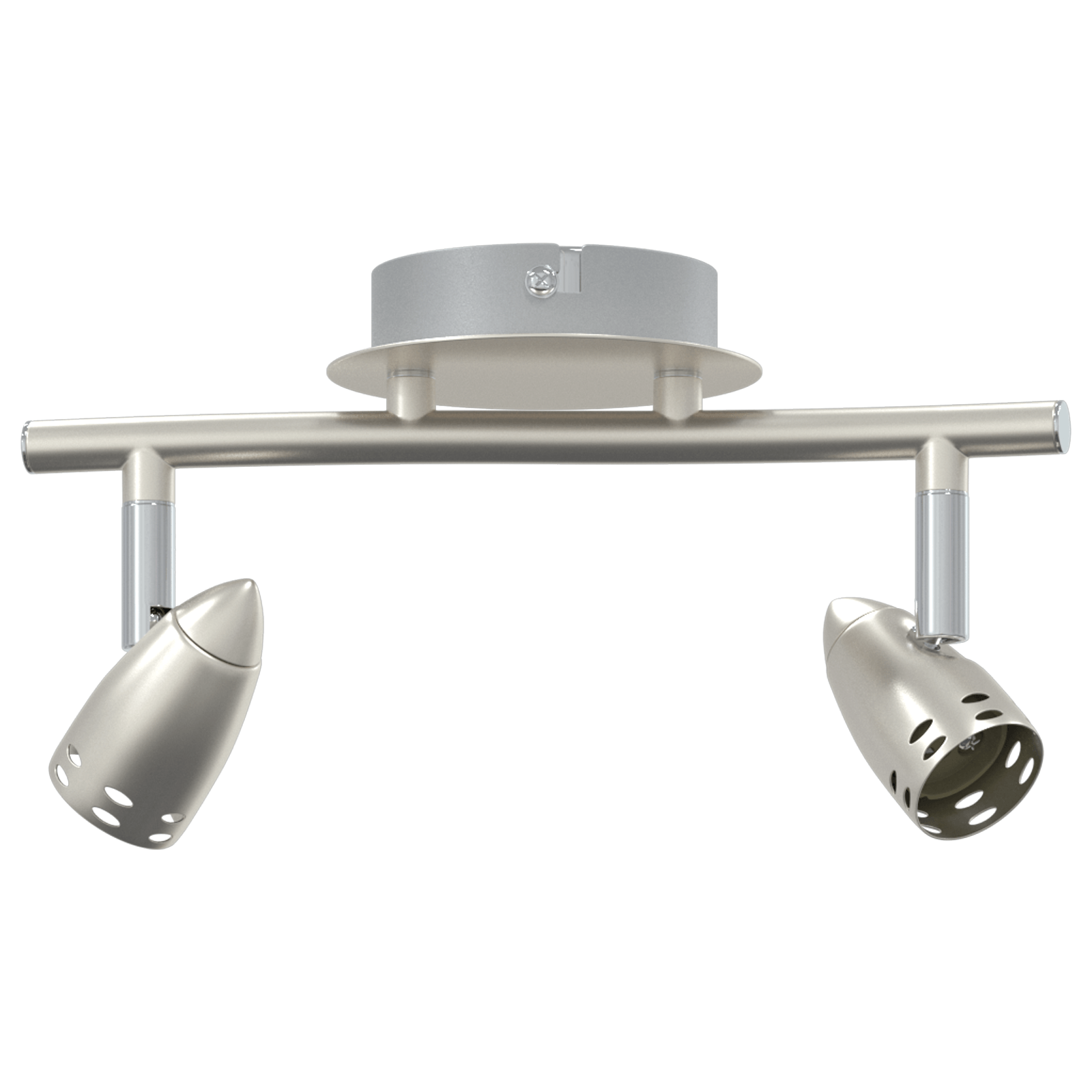 Reflector de Plafon 2 Brate Reglabile Nichel Mat GU10 — imaginea 2