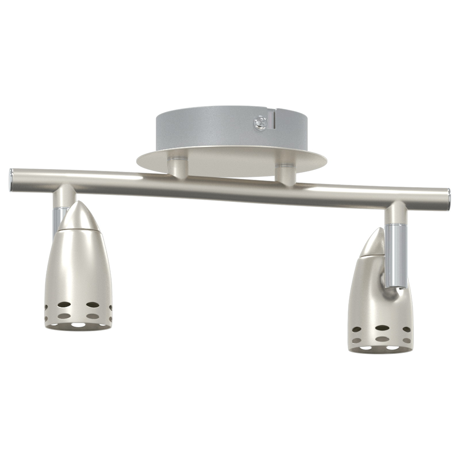 Reflector de Plafon 2 Brate Reglabile Nichel Mat GU10 — imaginea 4