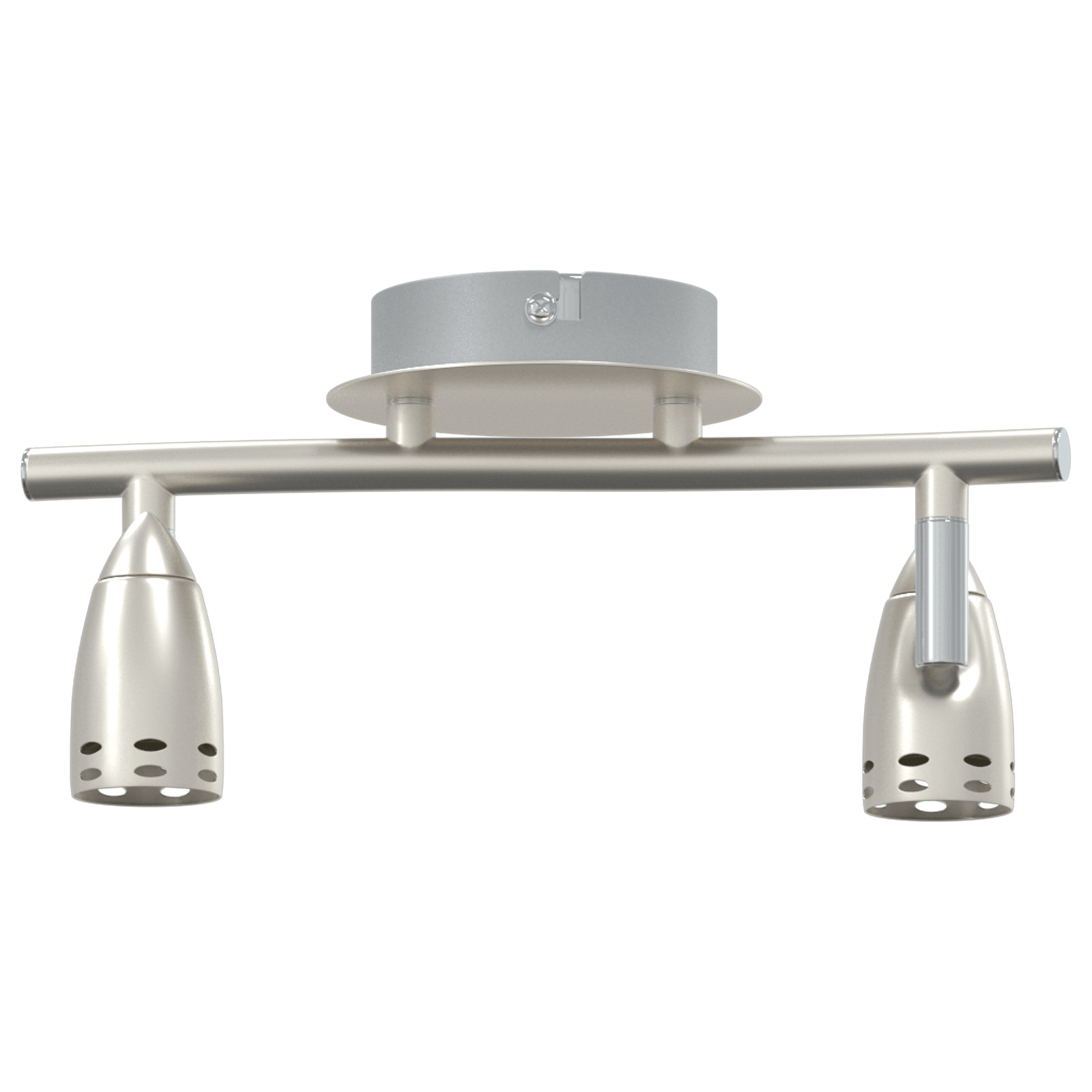 Reflector de Plafon 2 Brate Reglabile Nichel Mat GU10 — imaginea 5