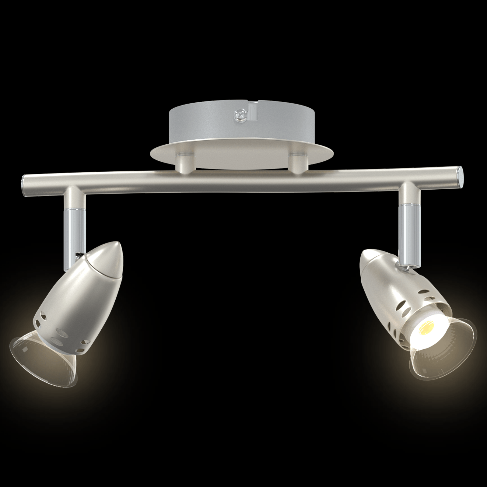 Reflector de Plafon 2 Brate Reglabile Nichel Mat GU10 — imaginea 11