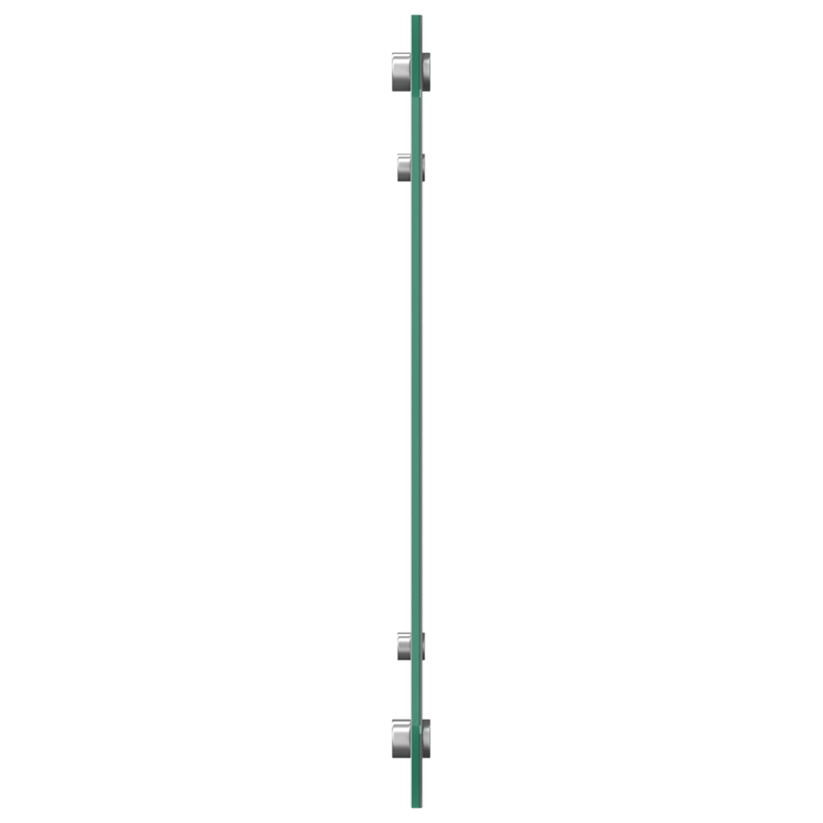 Contrablat bucatarie gri deschis 90x40x0.6 cm sticla securizata — imaginea 6
