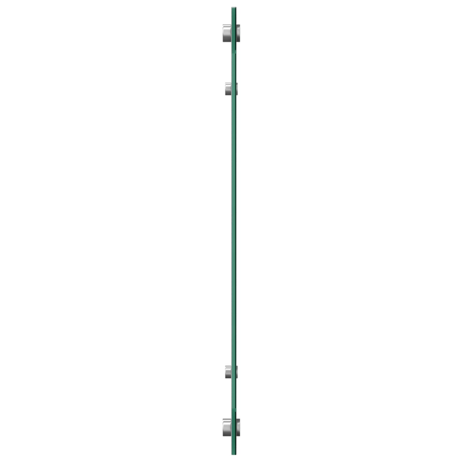 Contrablat bucatarie gri deschis 90x50x0.6 cm sticla securizata — imaginea 6