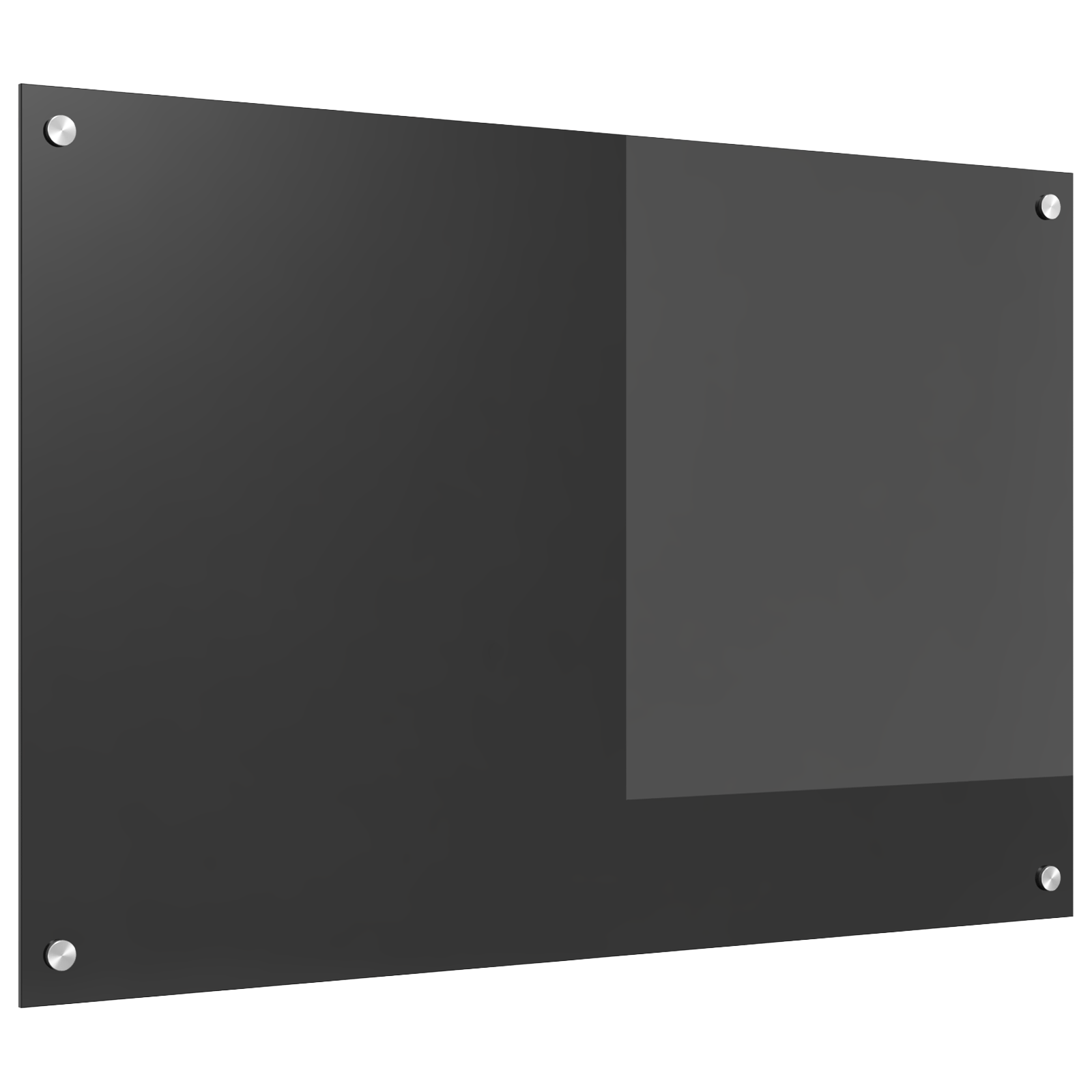 Contrablat bucatarie gri inchis 90x60x0.6 cm sticla securizata — imaginea 4