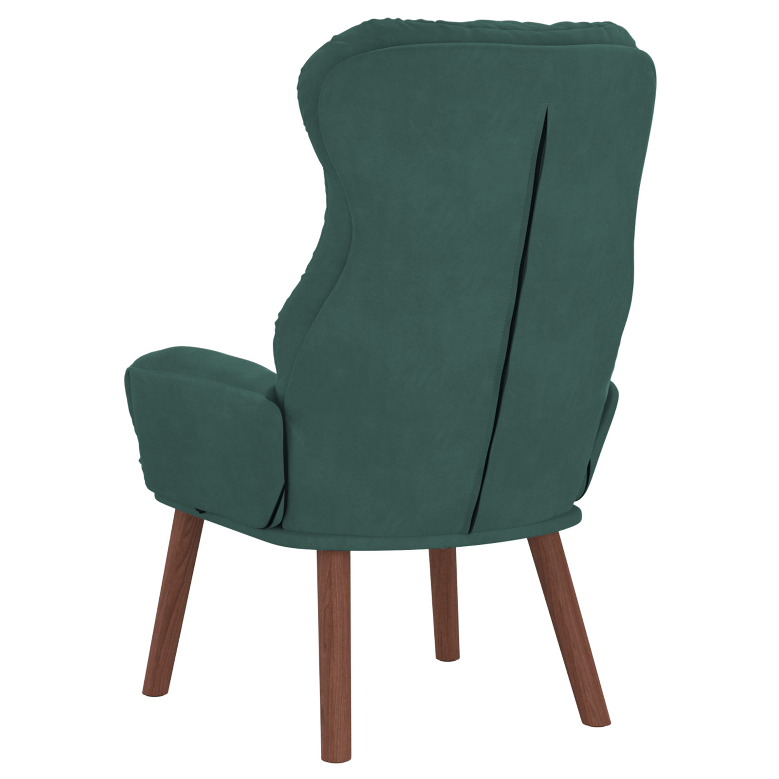 Fotoliu Relaxant Verde inchis din Catifea — imaginea 6