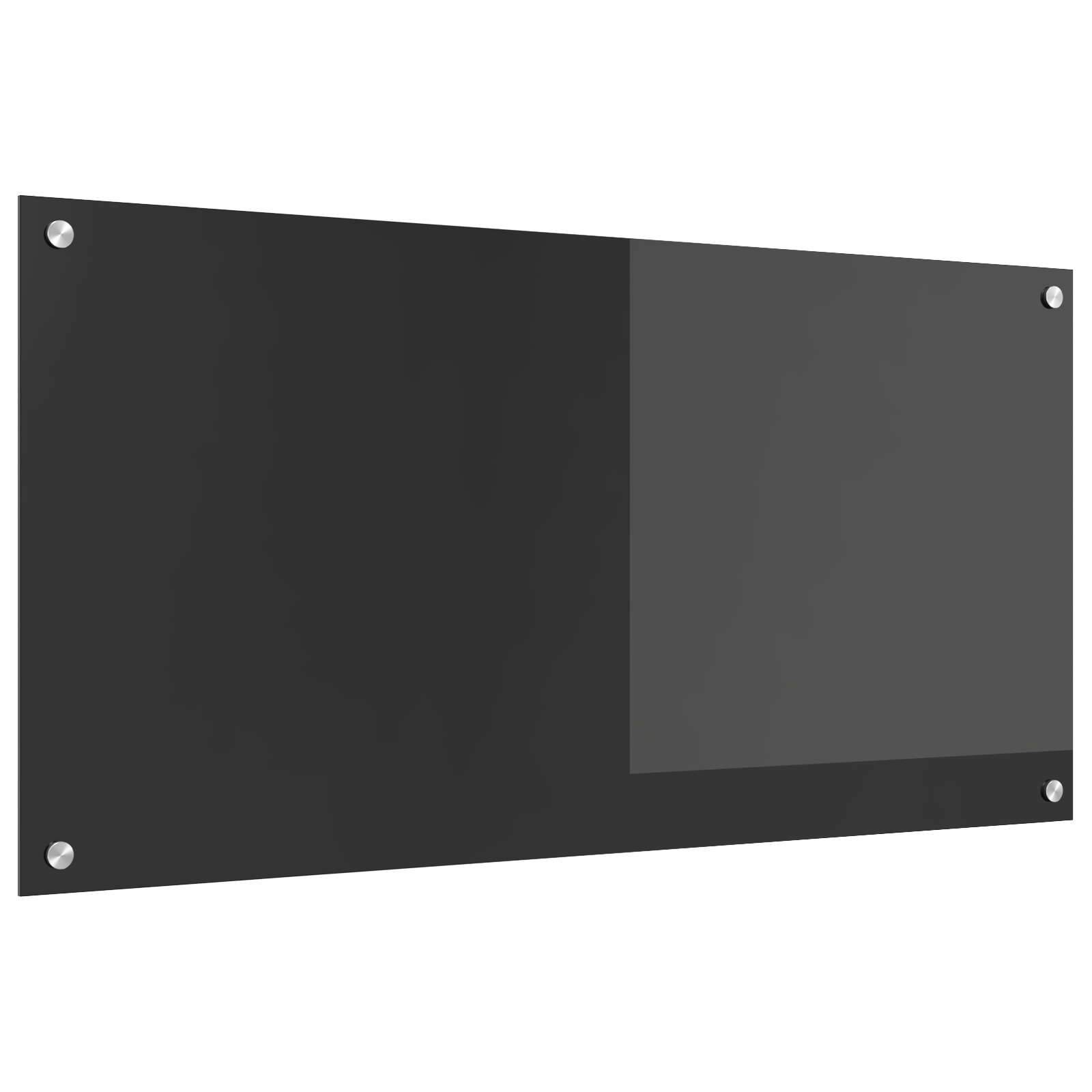 Contrablat bucatarie gri inchis 100x50x0.6 cm sticla securizata — imaginea 4