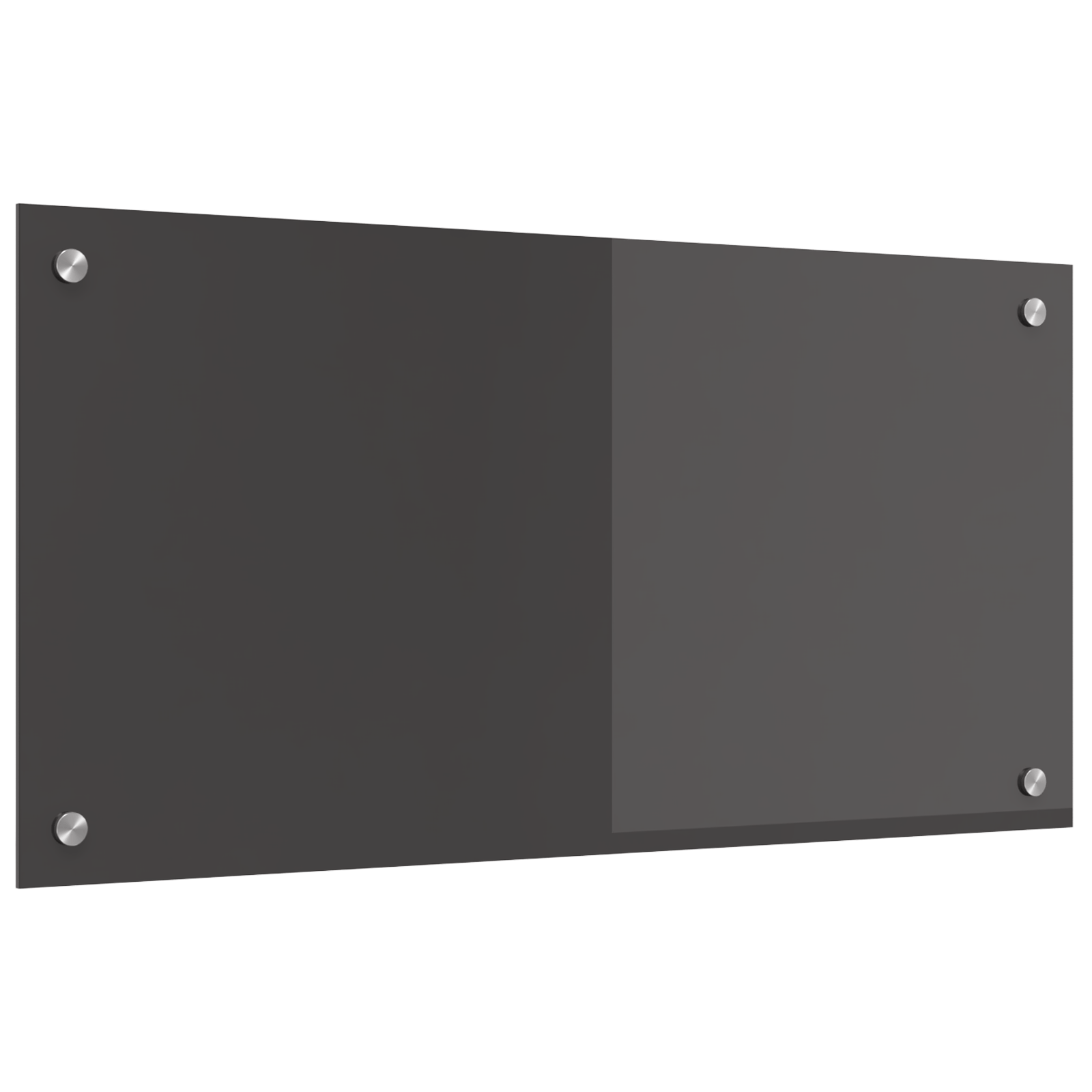 Contrablat bucatarie gri inchis 80x40x0.6 cm sticla securizata — imaginea 4