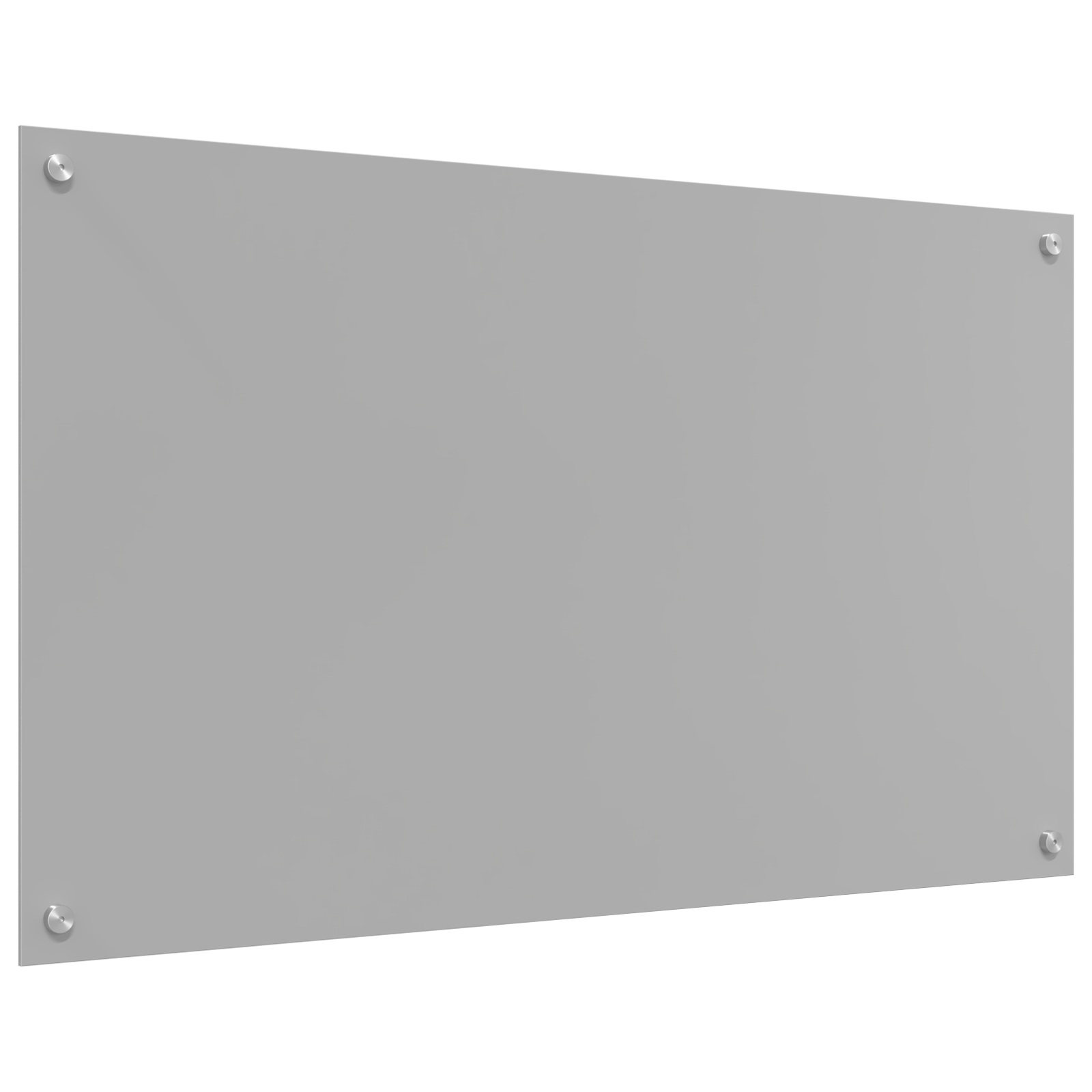 Contrablat bucatarie gri deschis 100x60x0.6cm sticla securizata — imaginea 2