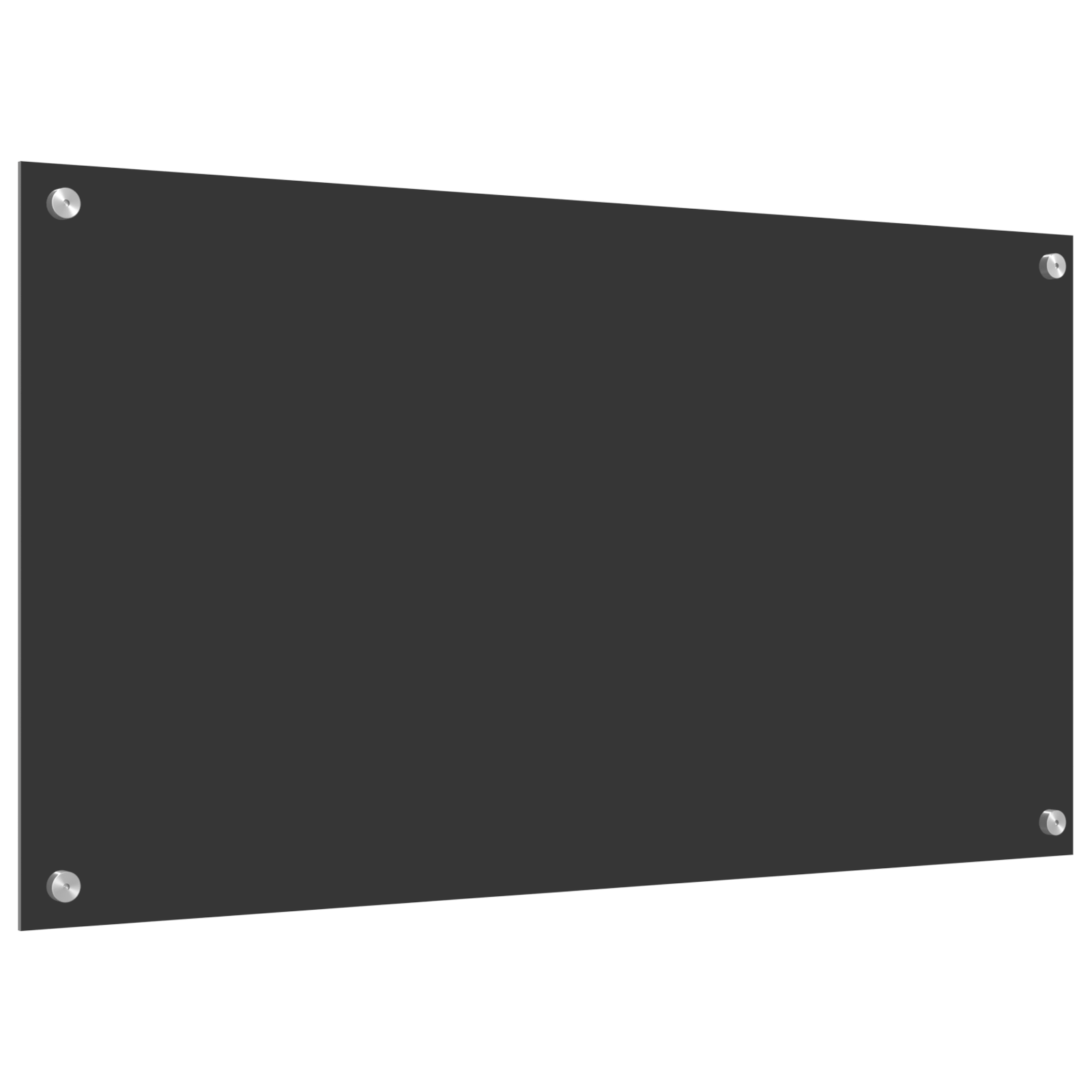 Contrablat bucatarie gri inchis 90x50x0.6 cm sticla securizata — imaginea 2