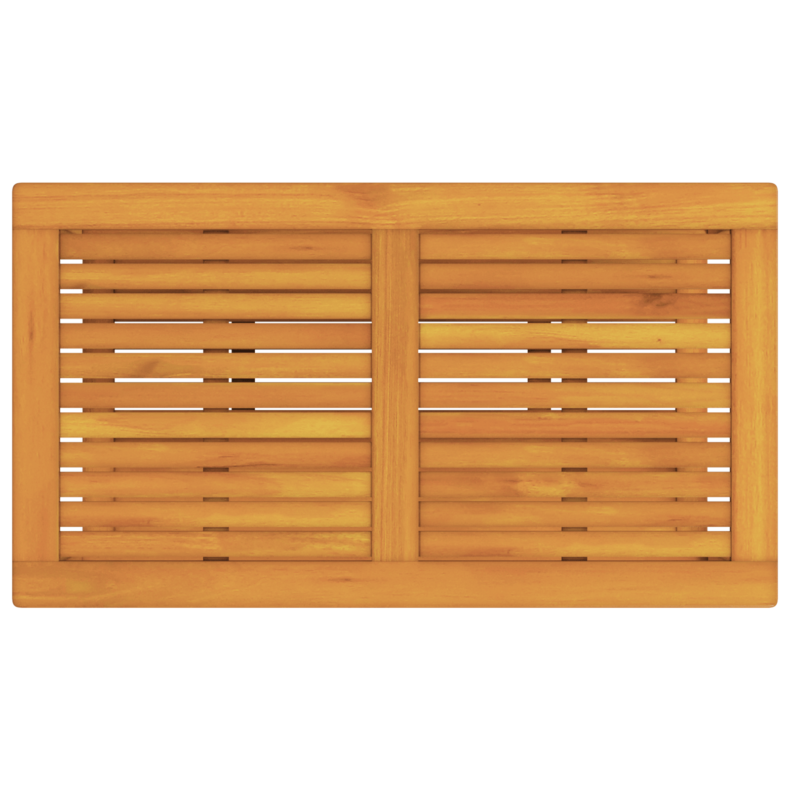 Masa de cafea 90x50x45 cm din lemn masiv de acacia — imaginea 7