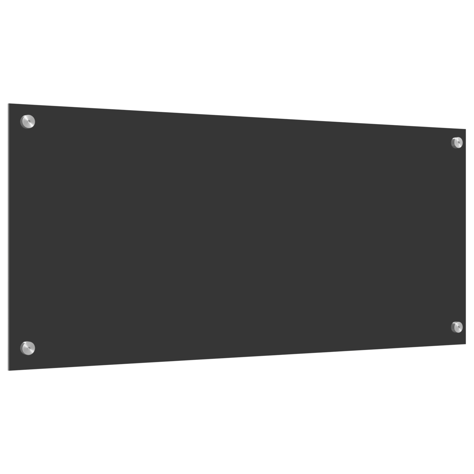 Contrablat bucatarie gri inchis 90x40x0.6 cm sticla securizata — imaginea 2