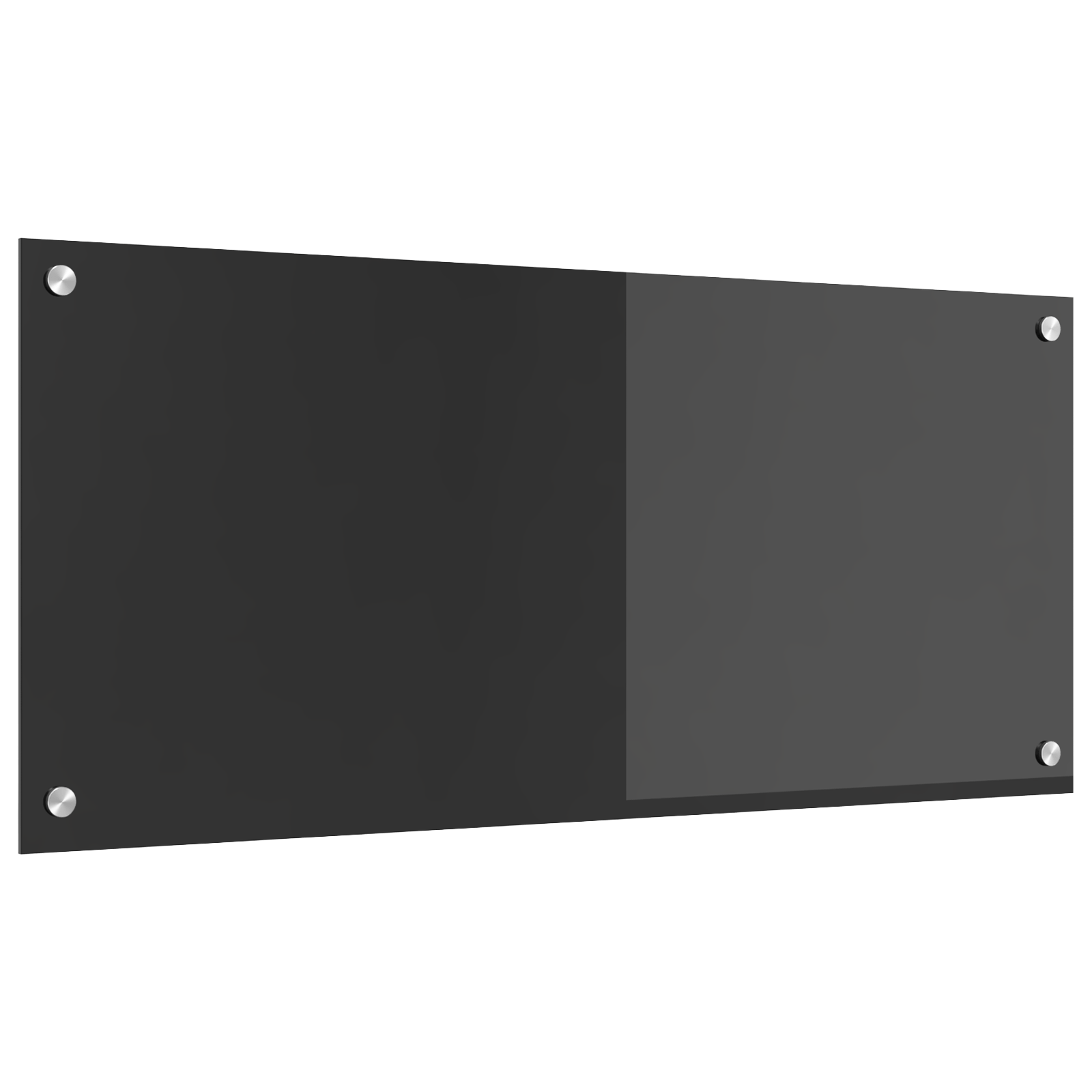 Contrablat bucatarie gri inchis 90x40x0.6 cm sticla securizata — imaginea 4