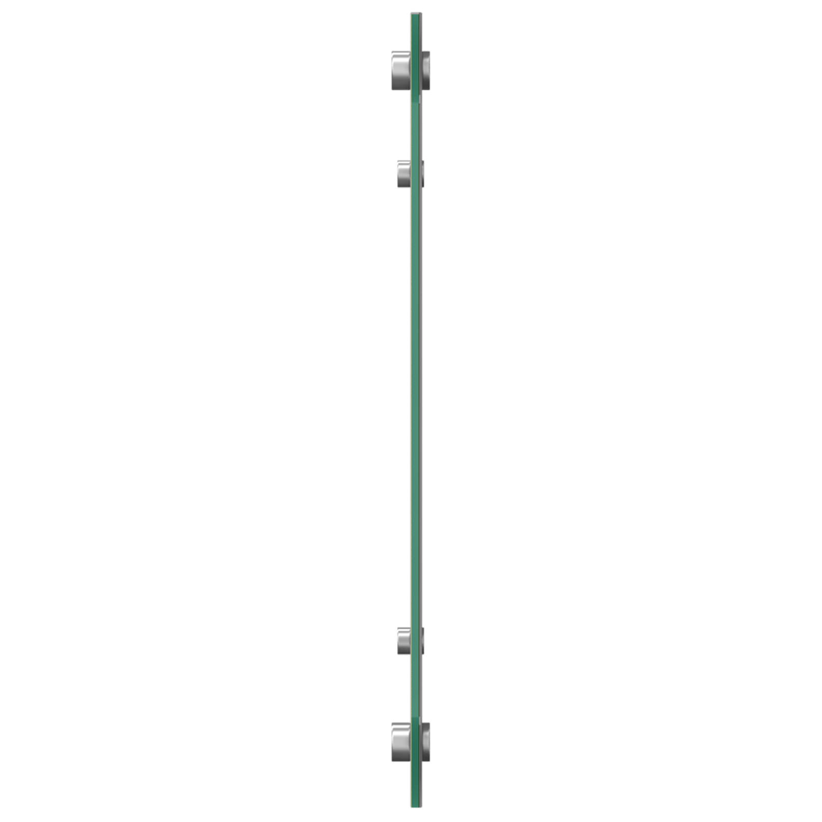 Contrablat bucatarie gri inchis 90x40x0.6 cm sticla securizata — imaginea 6