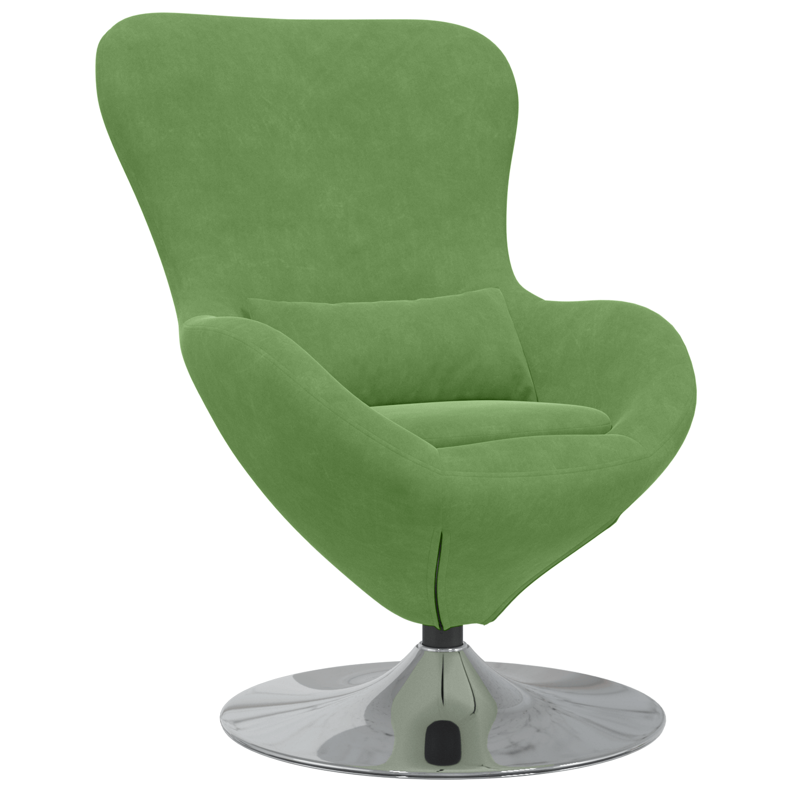 Fotoliu ou Verde Deschis din Catifea — imaginea 2