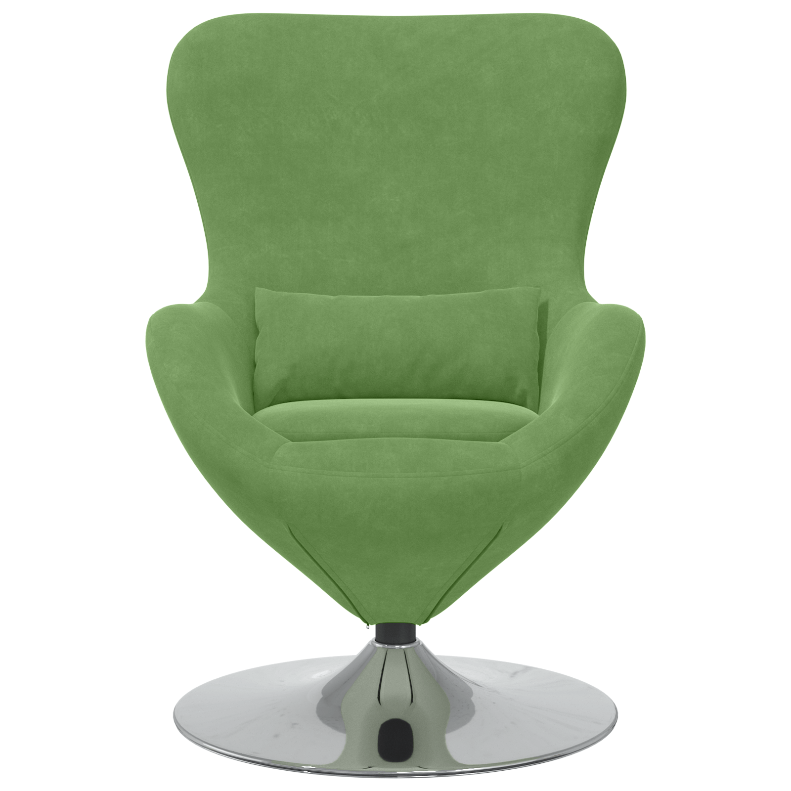 Fotoliu ou Verde Deschis din Catifea — imaginea 4