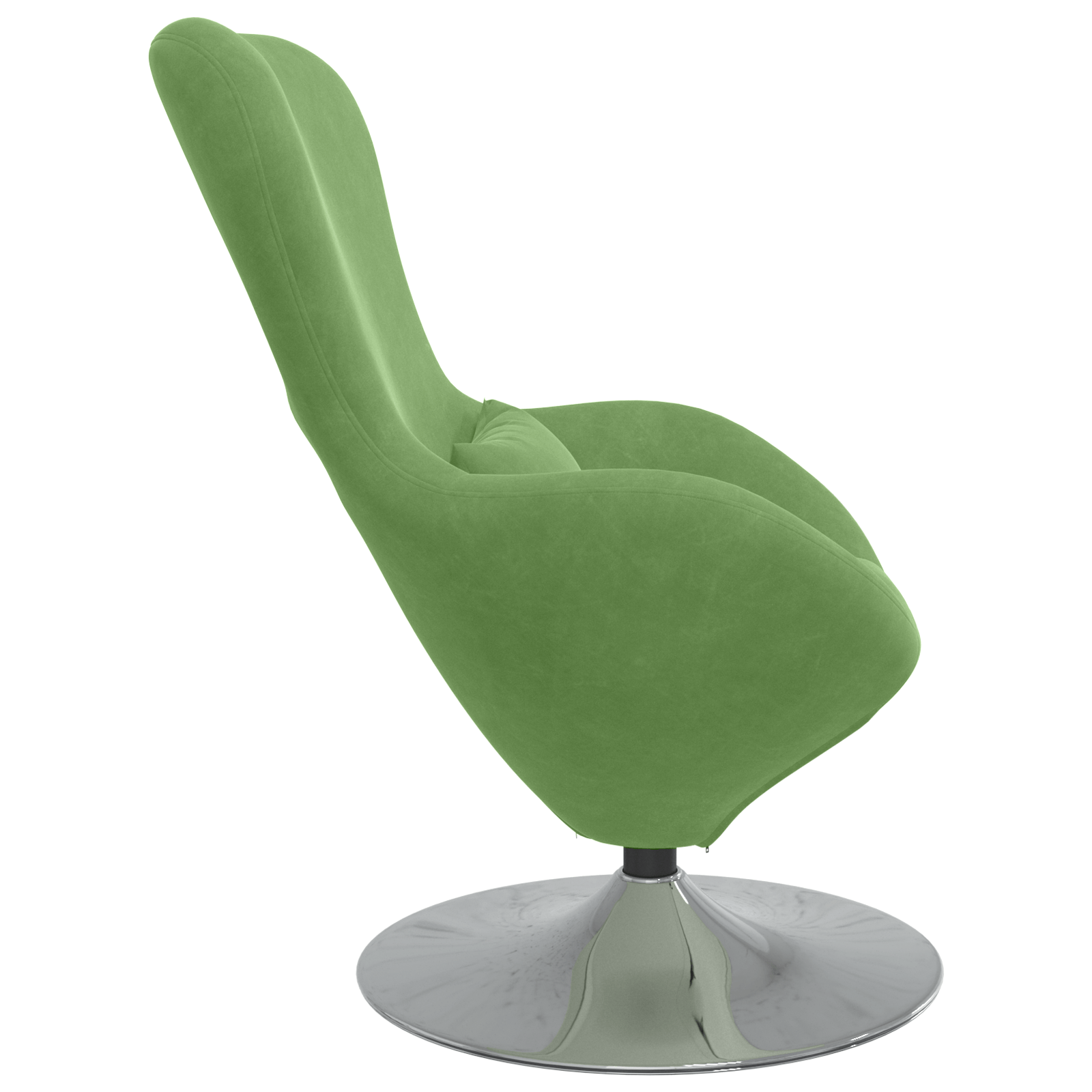 Fotoliu ou Verde Deschis din Catifea — imaginea 5