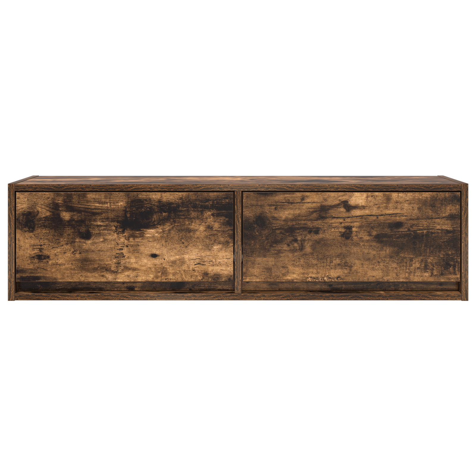 Dulap TV, stejar fumuriu, 100x31x25,5 cm, lemn prelucrat — imaginea 7