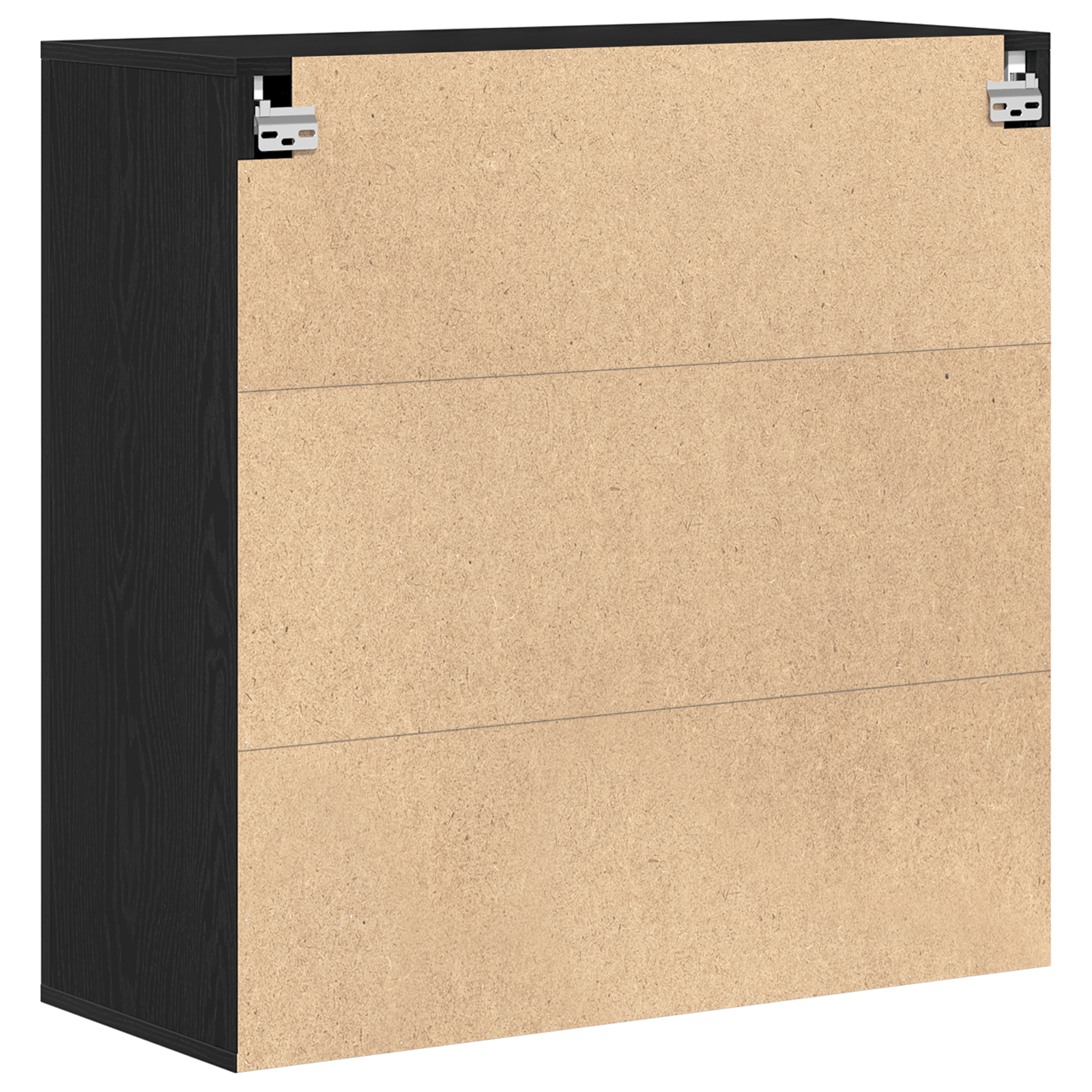 Dulap de perete, stejar negru, 80x33x80 cm, lemn prelucrat — imaginea 8