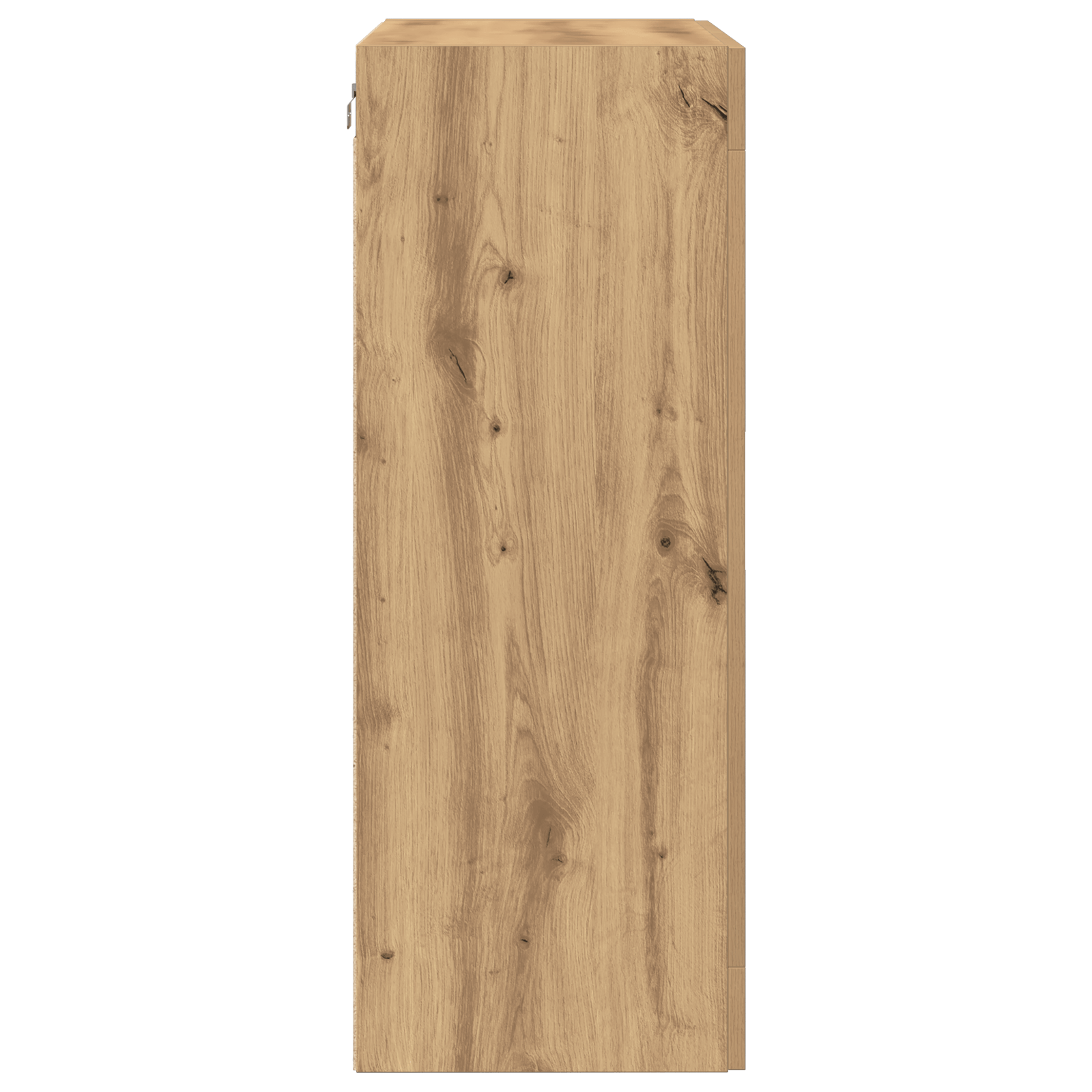 Dulap de perete, usi din sticla, stejar artizanal 69,5x34x90 cm — imaginea 7