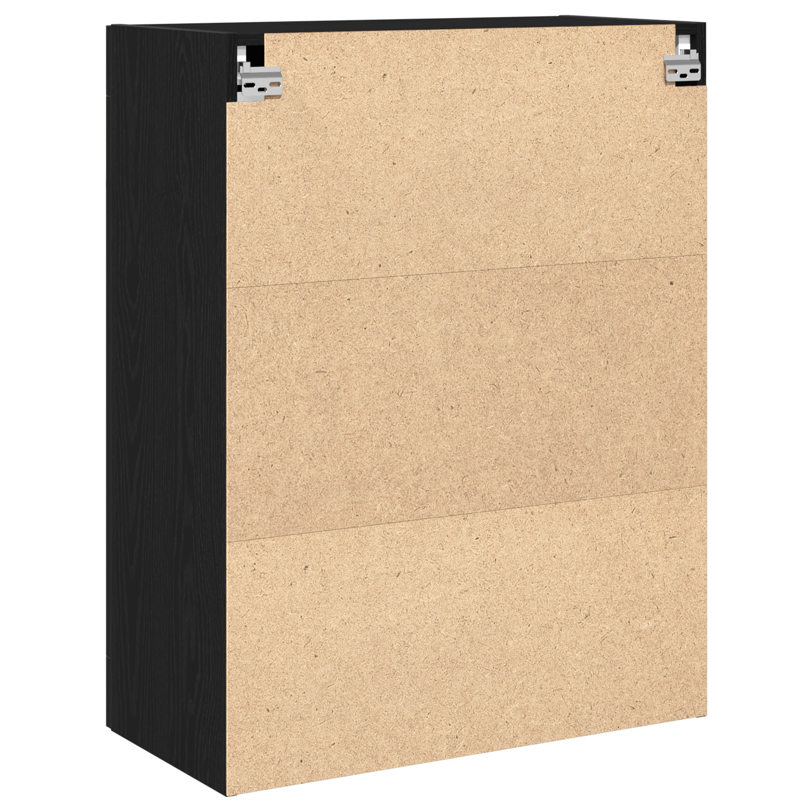 Dulap suspendat cu usi din sticla, stejar negru, 69,5x34x90 cm — imaginea 8