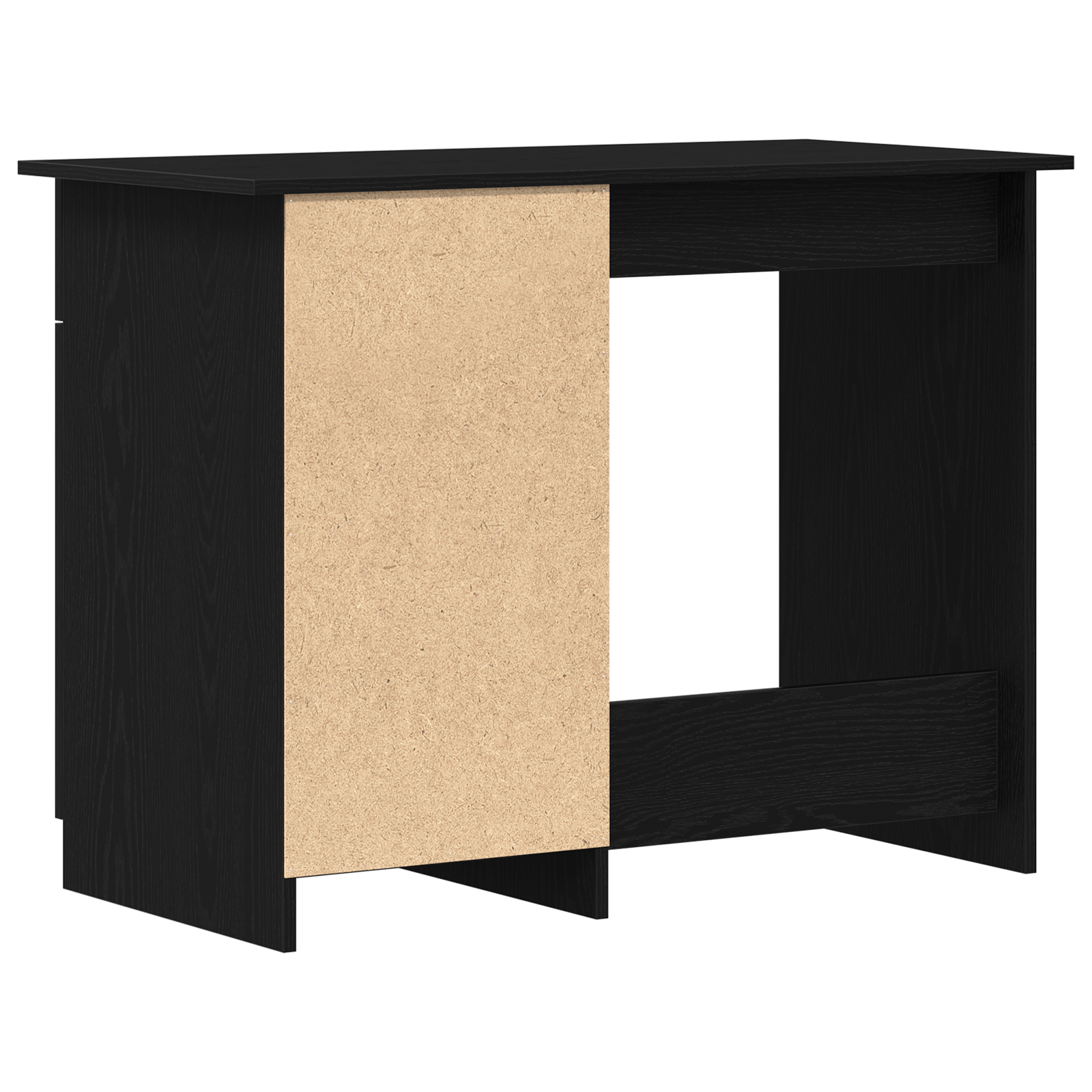 Birou, stejar negru, 100x50x76 cm, lemn prelucrat — imaginea 6