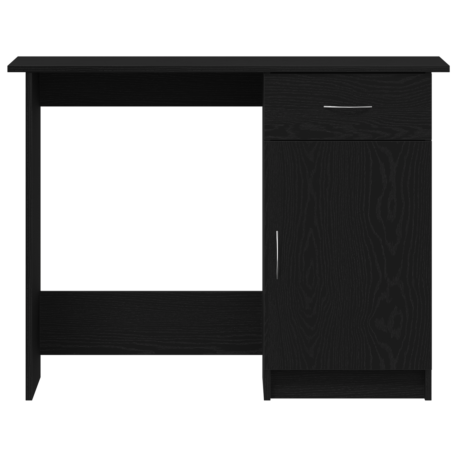 Birou, stejar negru, 100x50x76 cm, lemn prelucrat — imaginea 7