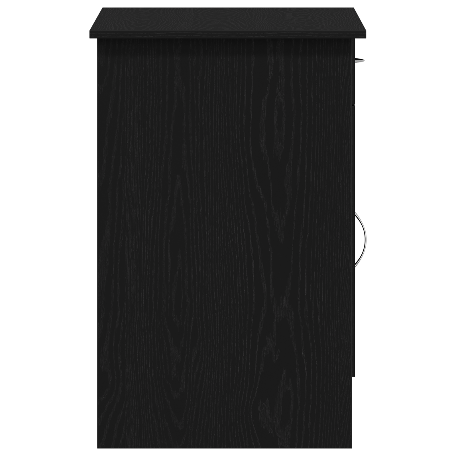 Birou, stejar negru, 100x50x76 cm, lemn prelucrat — imaginea 8