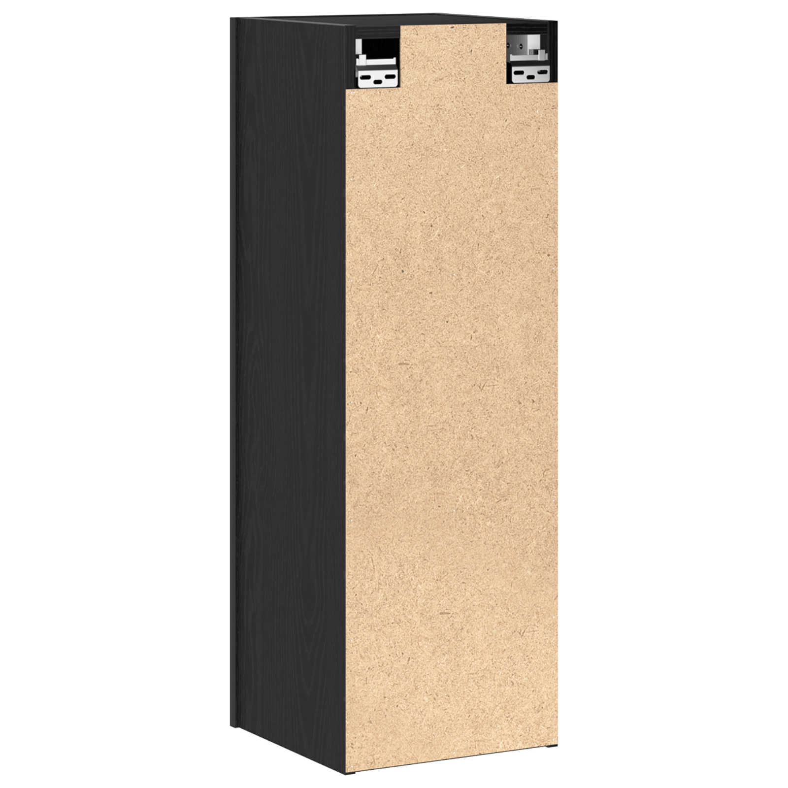 Dulapuri TV de perete 2 buc Negru Stejar 30,5x30x90 cm Lemn prelucrat — imaginea 9