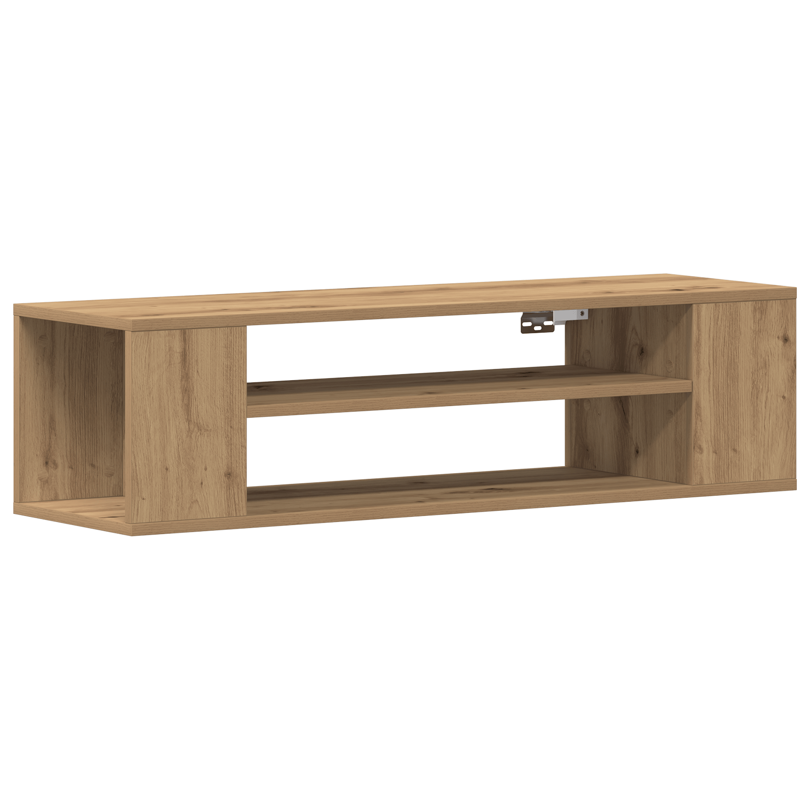 Dulap TV de Perete Stejar Artisan 100x30x26,5 cm Lemn Prelucrat — imaginea 2