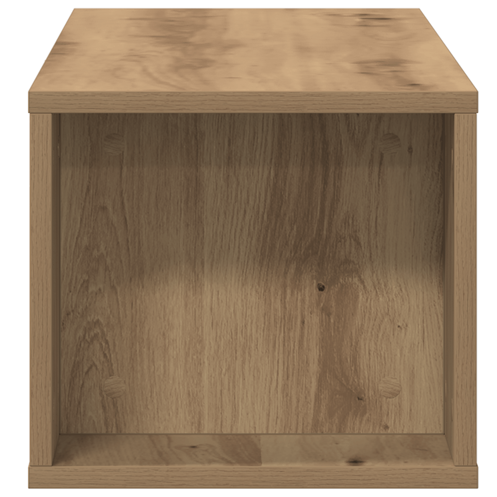 Dulap TV de Perete Stejar Artisan 100x30x26,5 cm Lemn Prelucrat — imaginea 7