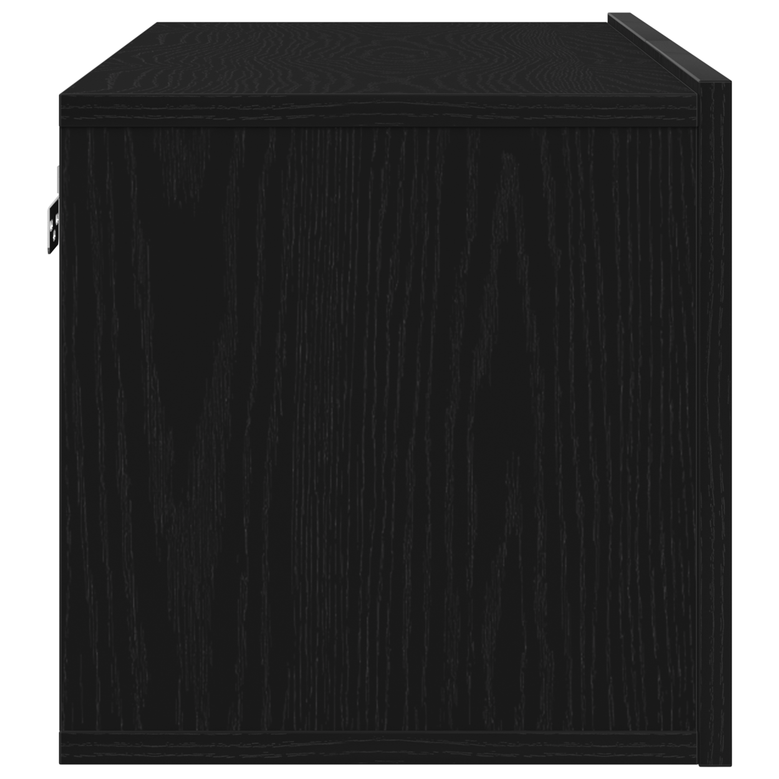 Dulapuri pentru TV (Set de 2) - Stejar negru, 80x30x30 cm, facute din lemn prelucrat — imaginea 8