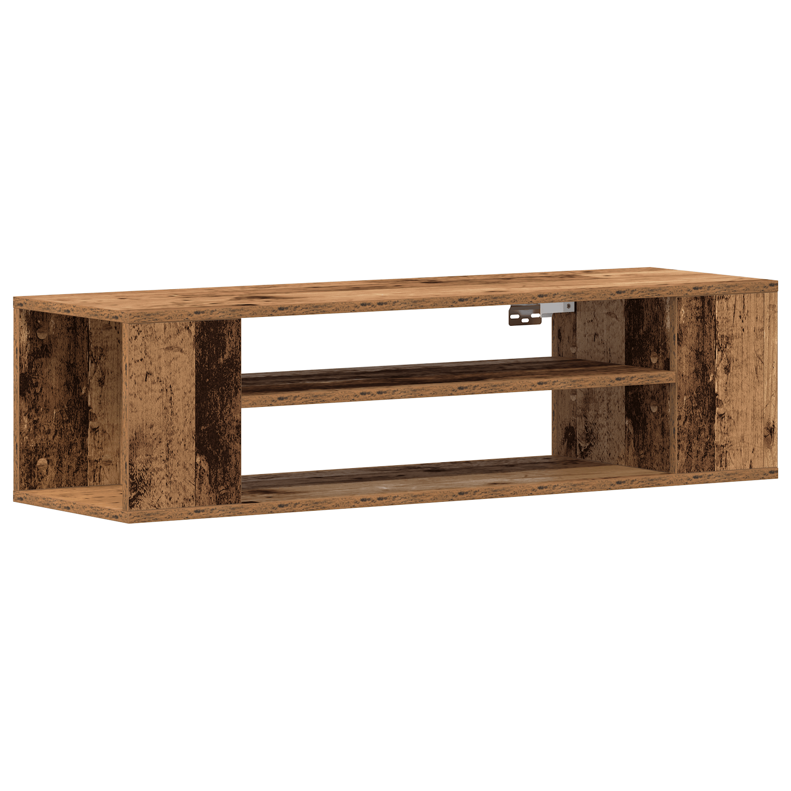 Dulap TV de perete, lemn vechi, 100x30x26,5 cm, lemn prelucrat — imaginea 2
