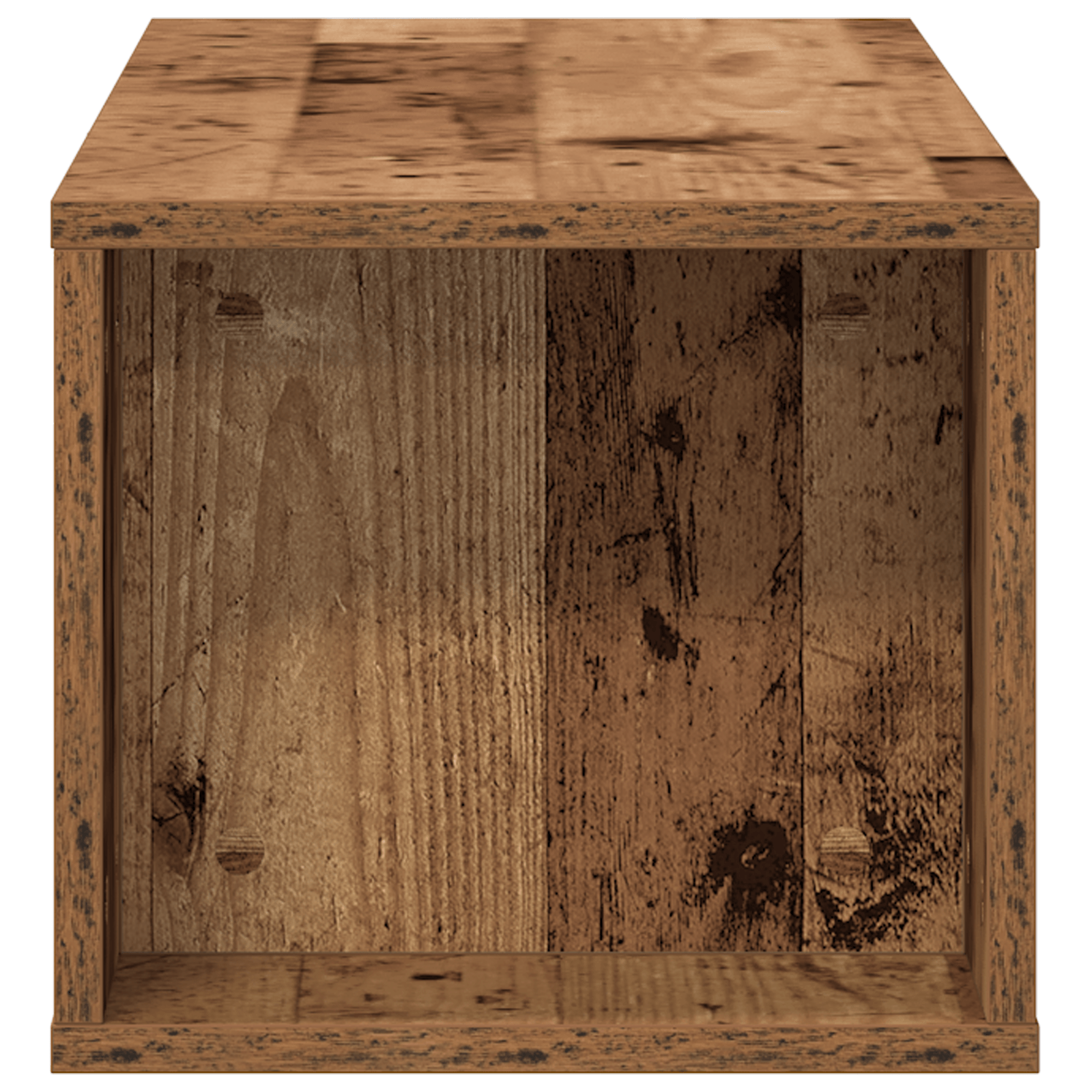 Dulap TV de perete, lemn vechi, 100x30x26,5 cm, lemn prelucrat — imaginea 7
