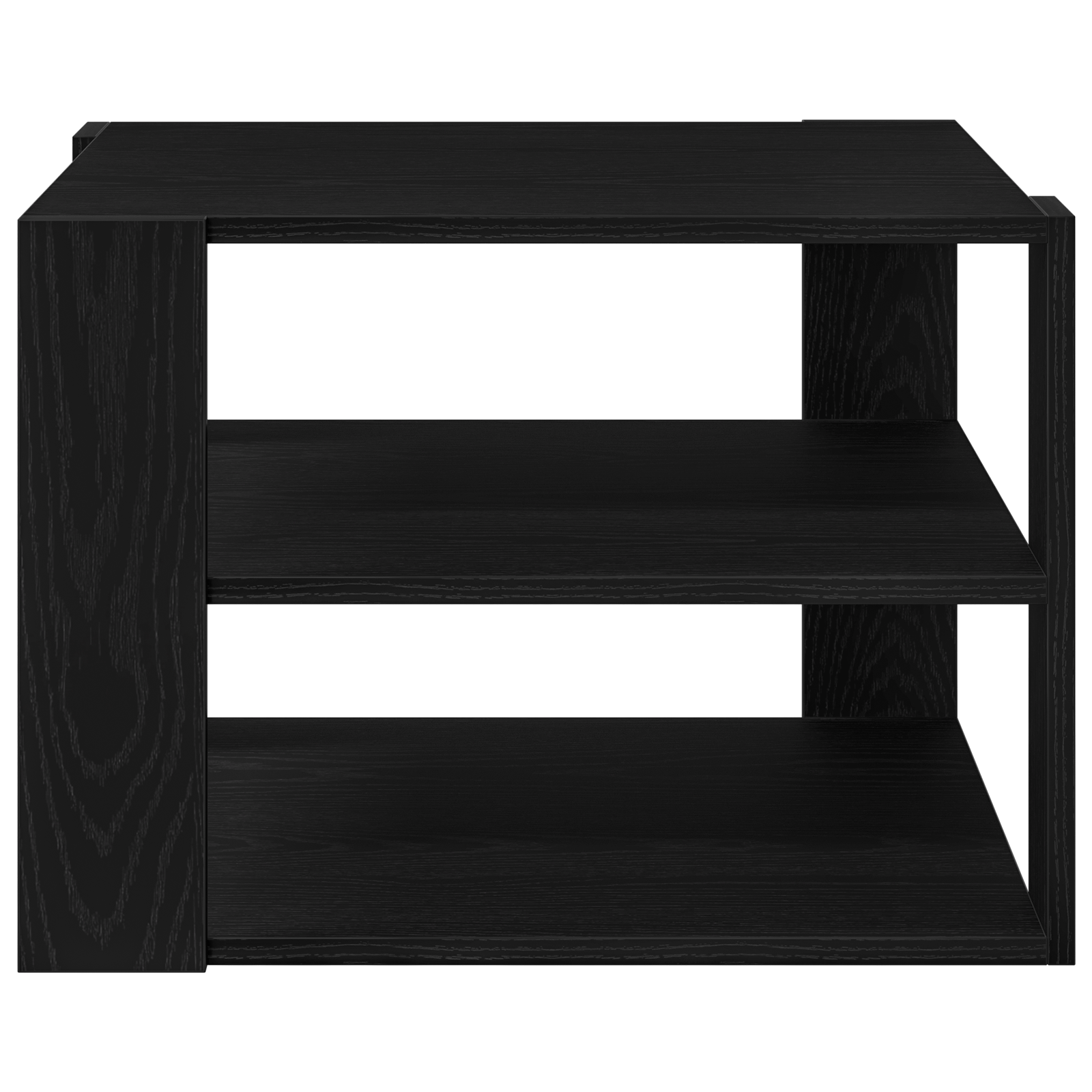 Masuta de cafea, stejar negru, 59,5x59,5x40 cm, lemn prelucrat — imaginea 6