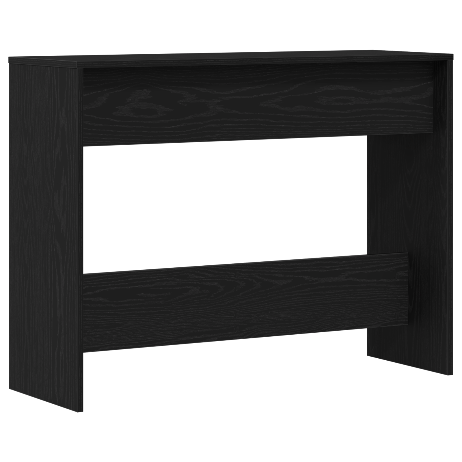 Masuta consola, stejar negru, 100x35x76.5 cm, lemn prelucrat — imaginea 6