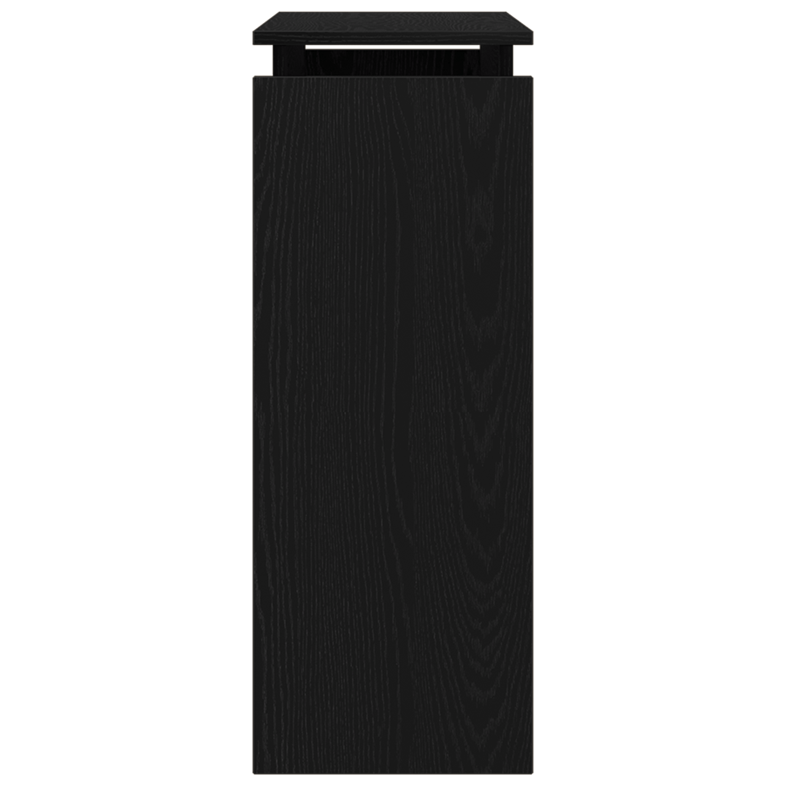 Masuta consola, stejar negru, 80x30x80 cm, lemn prelucrat — imaginea 7
