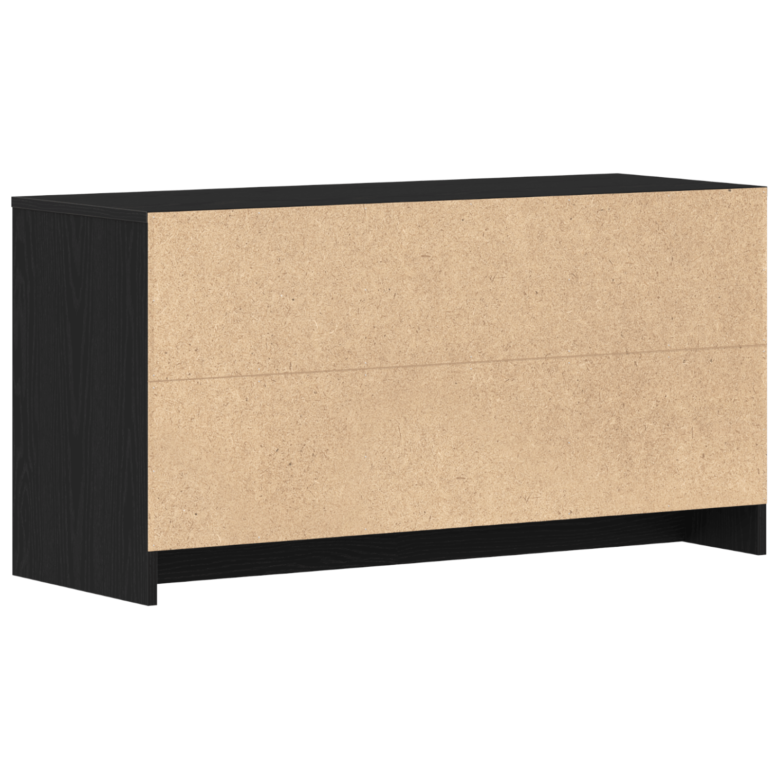 Dulap TV Negru, Stejar, 102x37,5x52,5 cm, Lemn prelucrat — imaginea 6