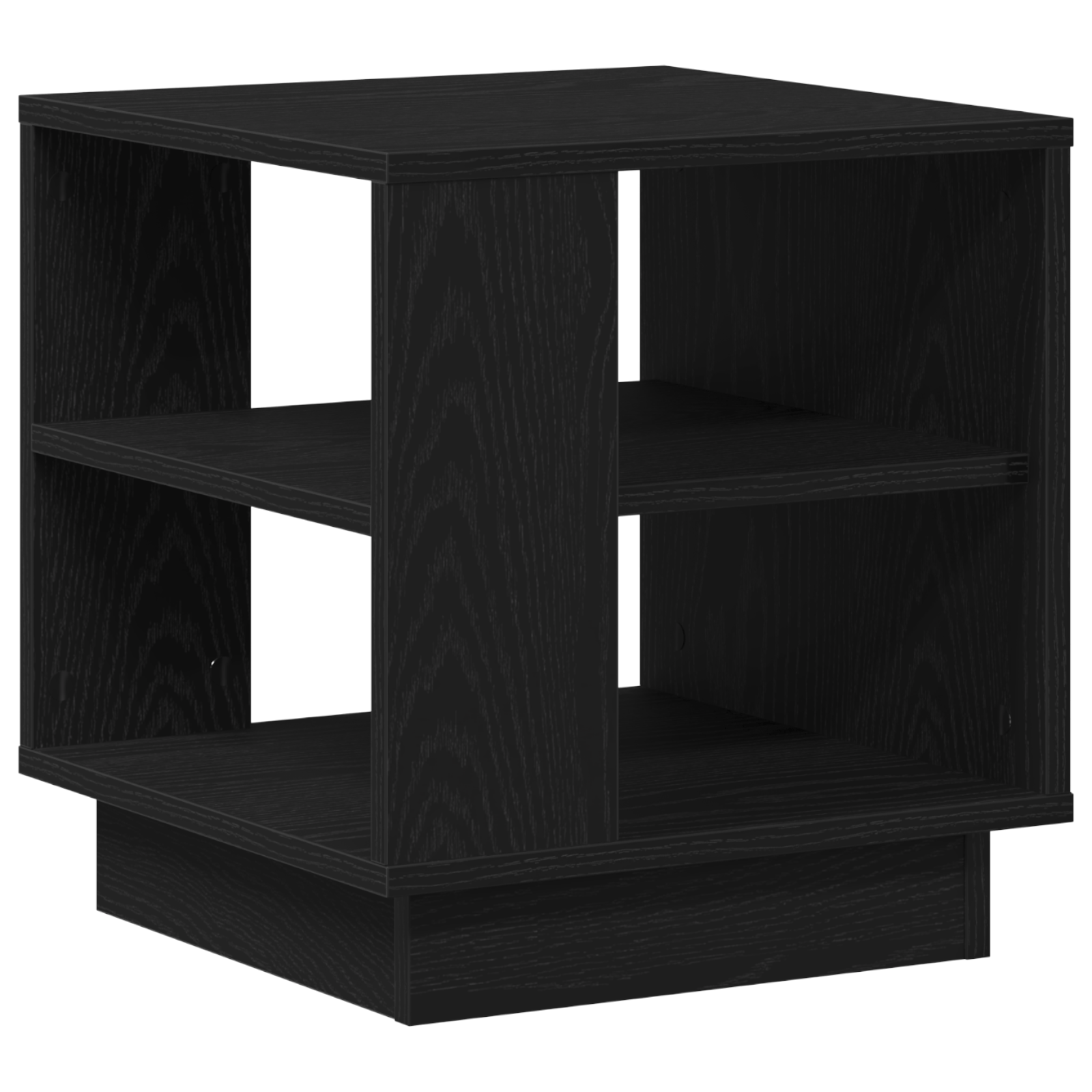 Masuta de cafea, stejar negru, 40x40x43 cm, lemn prelucrat — imaginea 5